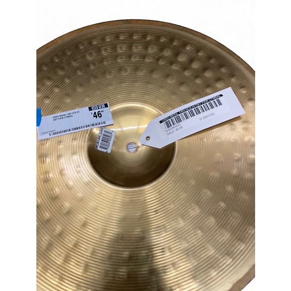 Used MEINL 14in HCS Hi Hat Pair Cymbal