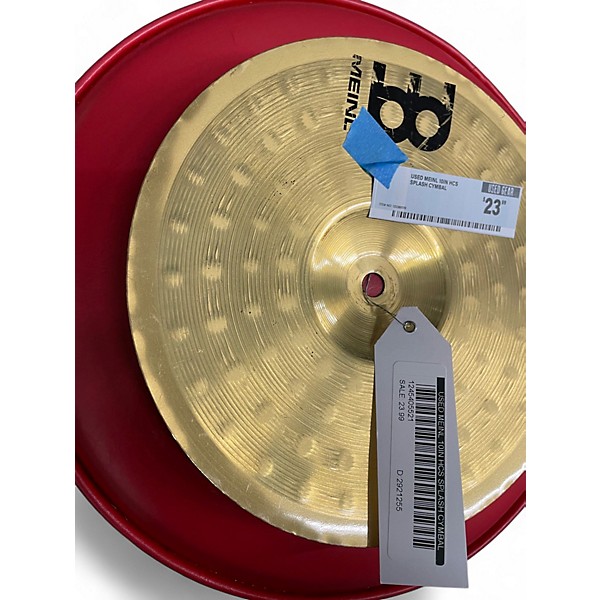 Used MEINL 10in HCS Splash Cymbal