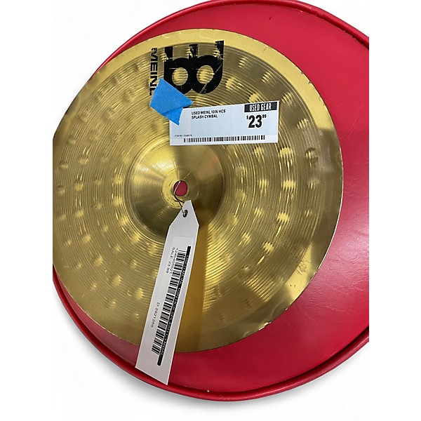 Used MEINL 10in HCS Splash Cymbal