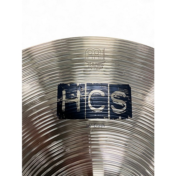 Used MEINL 16in HCS Crash Cymbal