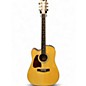 Used Ibanez AW100LCE Natural Acoustic Electric Guitar thumbnail