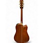 Used Ibanez AW100LCE Natural Acoustic Electric Guitar