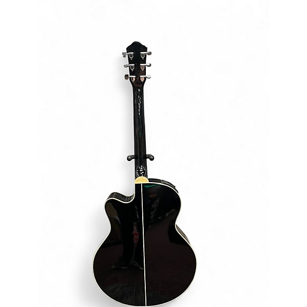 Used Ibanez AEL10D Black Acoustic Electric Guitar