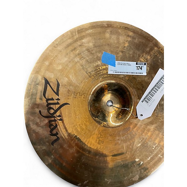 Used Zildjian 14in A Custom Crash Cymbal