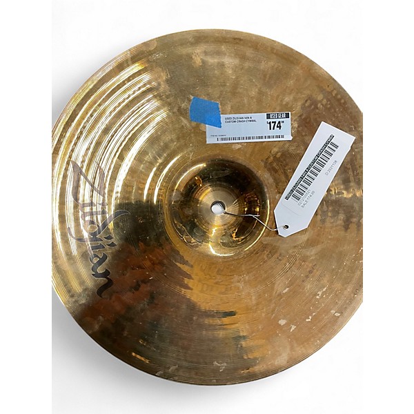Used Zildjian 14in A Custom Crash Cymbal