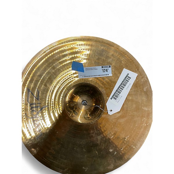Used Zildjian 14in A Custom Crash Cymbal
