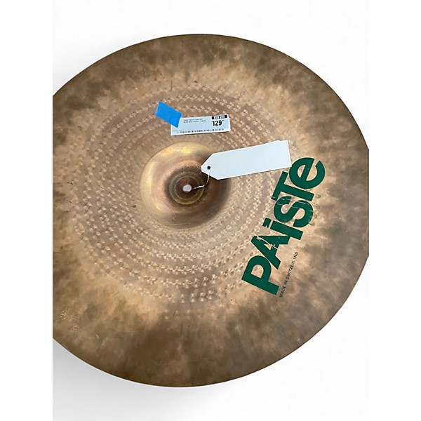 Used Paiste 20in 1000 RUDE RIDE CRASH Cymbal