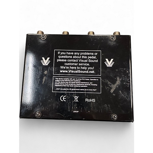 Used Visual Sound OVERDRIVE Effect Pedal