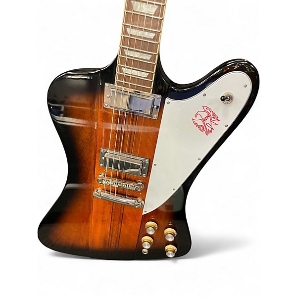 Used Epiphone Firebird Vintage Sunburst Solid Body Electric Guitar