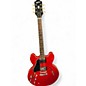 Used Epiphone 335 IG Left-Handed Cherry Hollow Body Electric Guitar thumbnail
