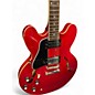Used Epiphone 335 IG Left-Handed Cherry Hollow Body Electric Guitar