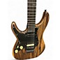 Used Schecter Guitar Research Diamond Series SVSS Left-Handed Exotic Black Limba Solid Body Electric Guitar
