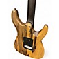 Used Schecter Guitar Research Diamond Series SVSS Left-Handed Exotic Black Limba Solid Body Electric Guitar