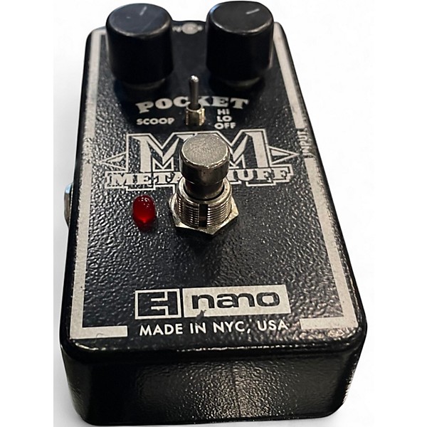 Used Electro-Harmonix Nano Pocket Metal Muff Distortion Effect Pedal