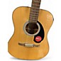 Used Fender FA125 Natural Acoustic Guitar