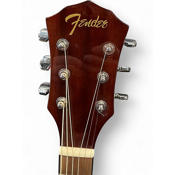 Used Fender FA125 Natural Acoustic Guitar