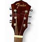 Used Fender FA125 Natural Acoustic Guitar