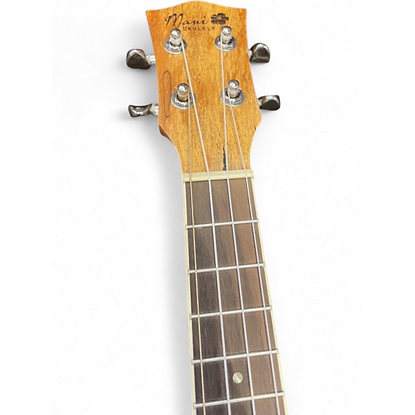 Used Maui Sparkled Maple concert Maple Resonator Guitar