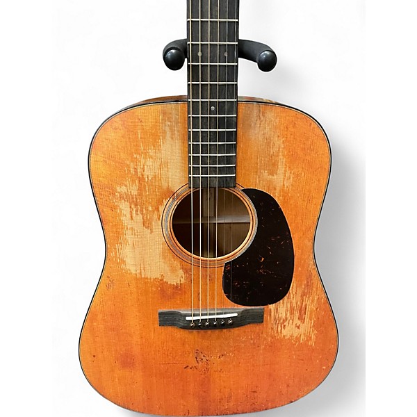 Used Martin D-18 Street Legend Dreadnought Worn Natural Acoustic Electric Guitar
