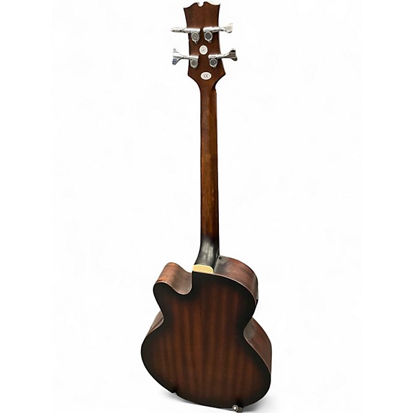 Used Mitchell T239BCE-BST Mini Jumbo Mahogany Acoustic Bass Guitar
