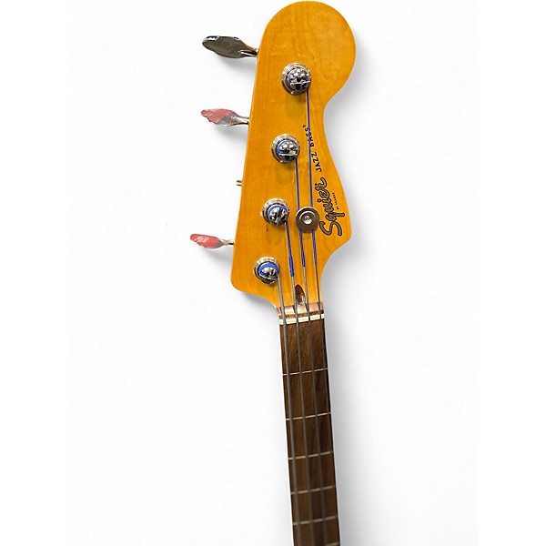 Used Squier classic vibe 60s fretless jazz bass 3 Color Sunburst Electric Bass Guitar