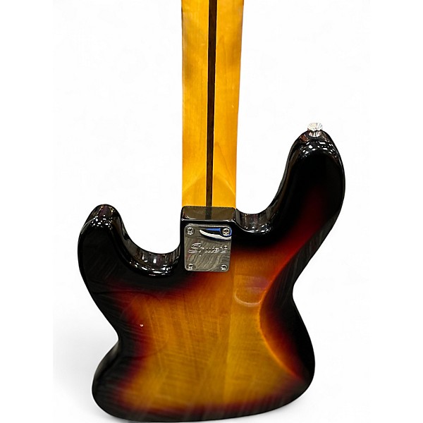Used Squier classic vibe 60s fretless jazz bass 3 Color Sunburst Electric Bass Guitar