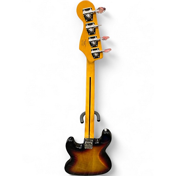 Used Squier classic vibe 60s fretless jazz bass 3 Color Sunburst Electric Bass Guitar
