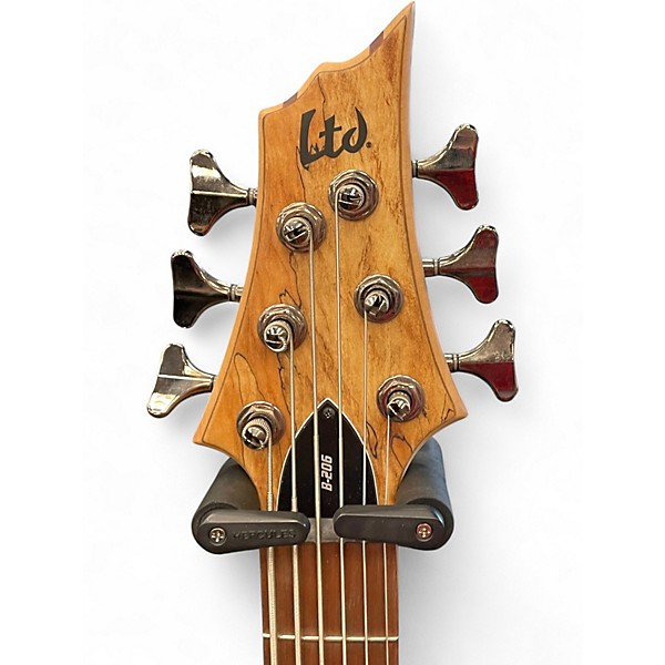 Used ESP B206 6 String Natural Electric Bass Guitar