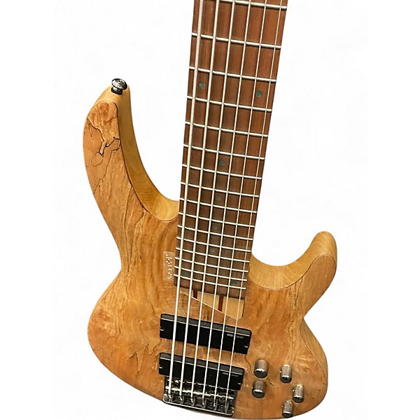 Used ESP B206 6 String Natural Electric Bass Guitar
