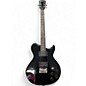 Used Lyon By Washburn LI15 Black Solid Body Electric Guitar thumbnail