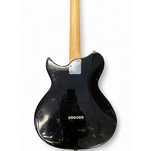 Used Lyon By Washburn LI15 Black Solid Body Electric Guitar