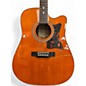 Used Epiphone Masterbuilt DR-500MCE Natural Acoustic Electric Guitar