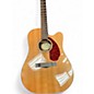 Used Fender CD140SCE Natural Acoustic Electric Guitar
