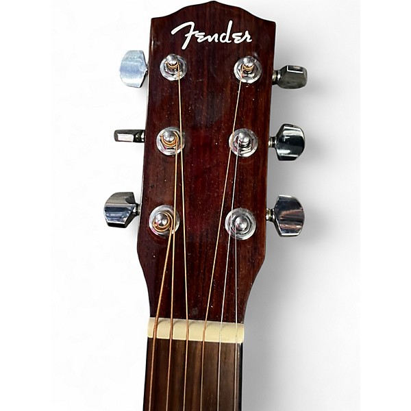 Used Fender CD140SCE Natural Acoustic Electric Guitar