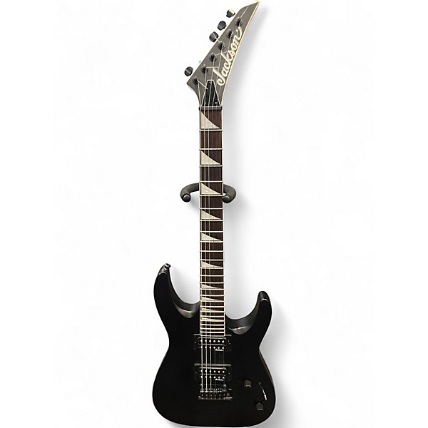 Used Jackson JS22R Dinky Black Solid Body Electric Guitar
