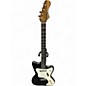 Vintage 1960s Silvertone 1960s 1442 (refin) Black Electric Bass Guitar thumbnail