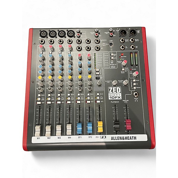 Used Allen & Heath ZED6010FX Unpowered Mixer