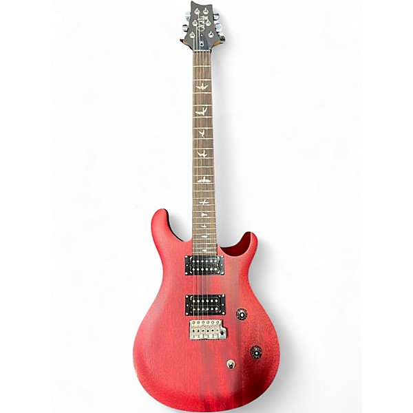Used PRS SE CE24 SATIN RED Solid Body Electric Guitar