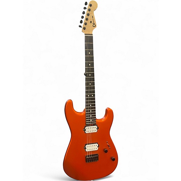 Used Charvel Pro Mod San Dimas HH Orange Blaze Solid Body Electric Guitar