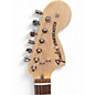 Used Fender Albert Hammond Jr Stratocaster Olympic White Solid Body Electric Guitar