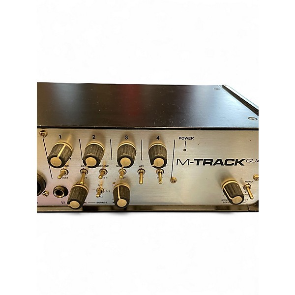 Used M-Audio M-Track Quad Audio Interface
