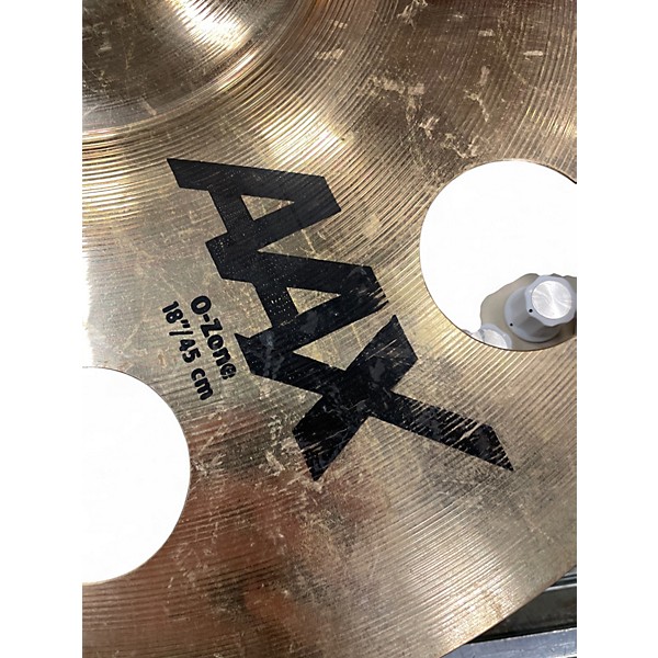 Used SABIAN 18in AAX Ozone Splash Cymbal