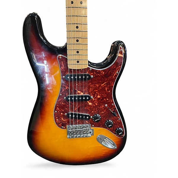 Used Fender Standard Stratocaster 2 Color Sunburst Solid Body Electric Guitar