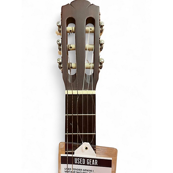 Used Fender Gemini I Vintage Natural Classical Acoustic Guitar