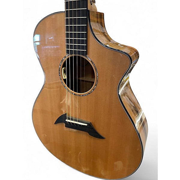 Used Breedlove Voice Concert Natural Acoustic Electric Guitar