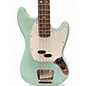Used Squier Vintage Modified Mustang Bass Surf Green Electric Bass Guitar