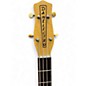 Used Danelectro 59DC Black and White Electric Bass Guitar