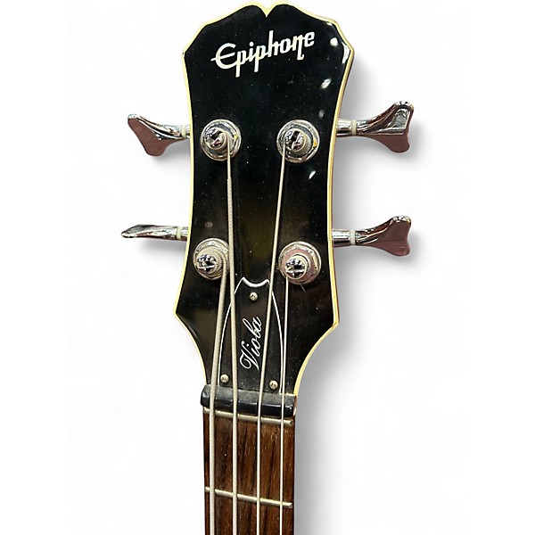 Used Epiphone Viola Natural Electric Bass Guitar