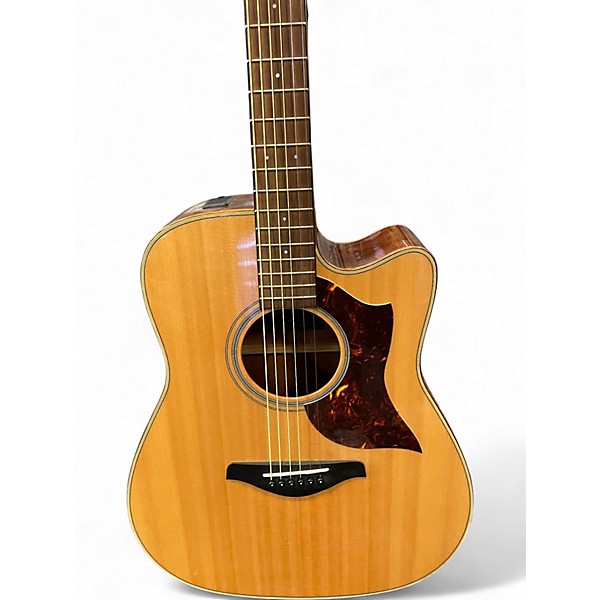 Used Yamaha A1M Natural Acoustic Electric Guitar