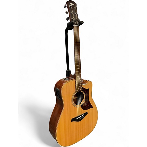 Used Yamaha A1M Natural Acoustic Electric Guitar